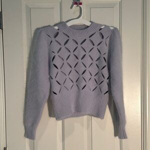 Kerisma Lilac Cutout Women Sweater